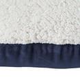 thumbnail image 6 of Happy Hounds Chloe Denim Sherpa Cuddler Donut Cat Bed, 6 of 8