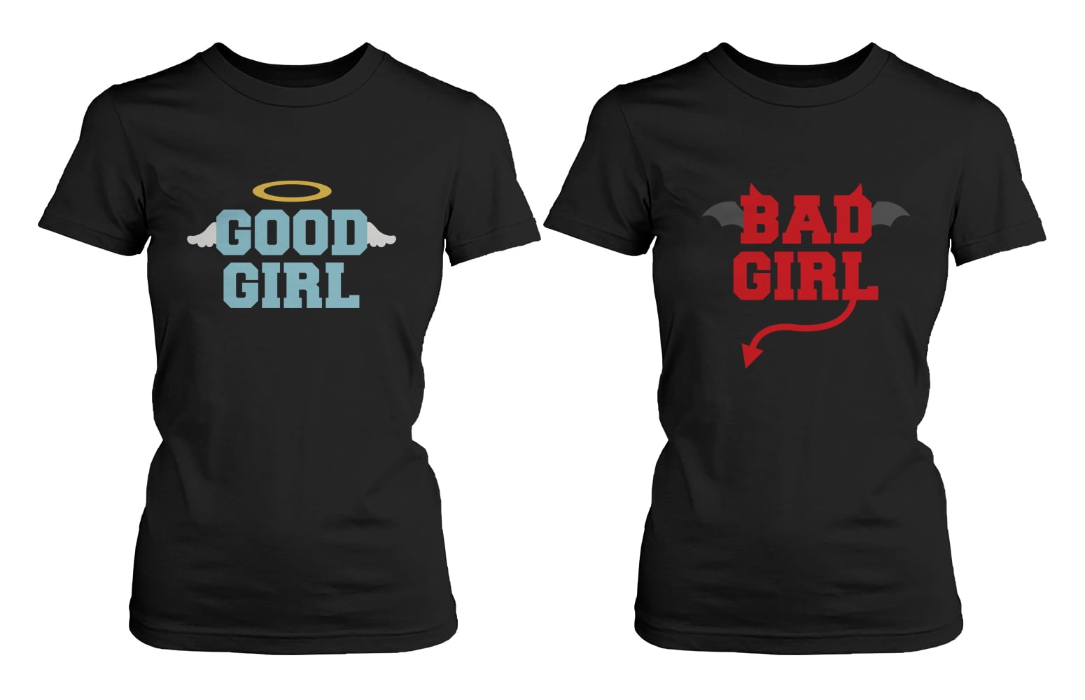 Good girl bad girl shirt Clearance