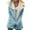 Blue, variant on Glonme Womens Winter Warm Sherpa Lined Jacket Coat Casual Long Sleeve Fleece Outwear Jackets Button Down Lapel Overcoats