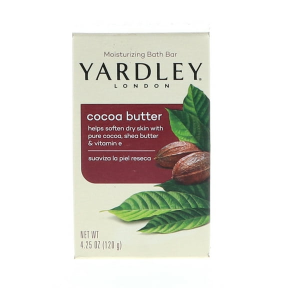 Yardley Cocoa Butter Bath Bar, 4.25 oz