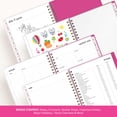thumbnail image 6 of Blue Sky Color Me Courtney 2026-2027 Weekly and Monthly Academic Year Planner Calendar, July 2026 - June 2027, 5" x 8", Flexible Cover, Wirebound, Storage Pocket, Includes Stickers, Bloom Pink, 6 of 10