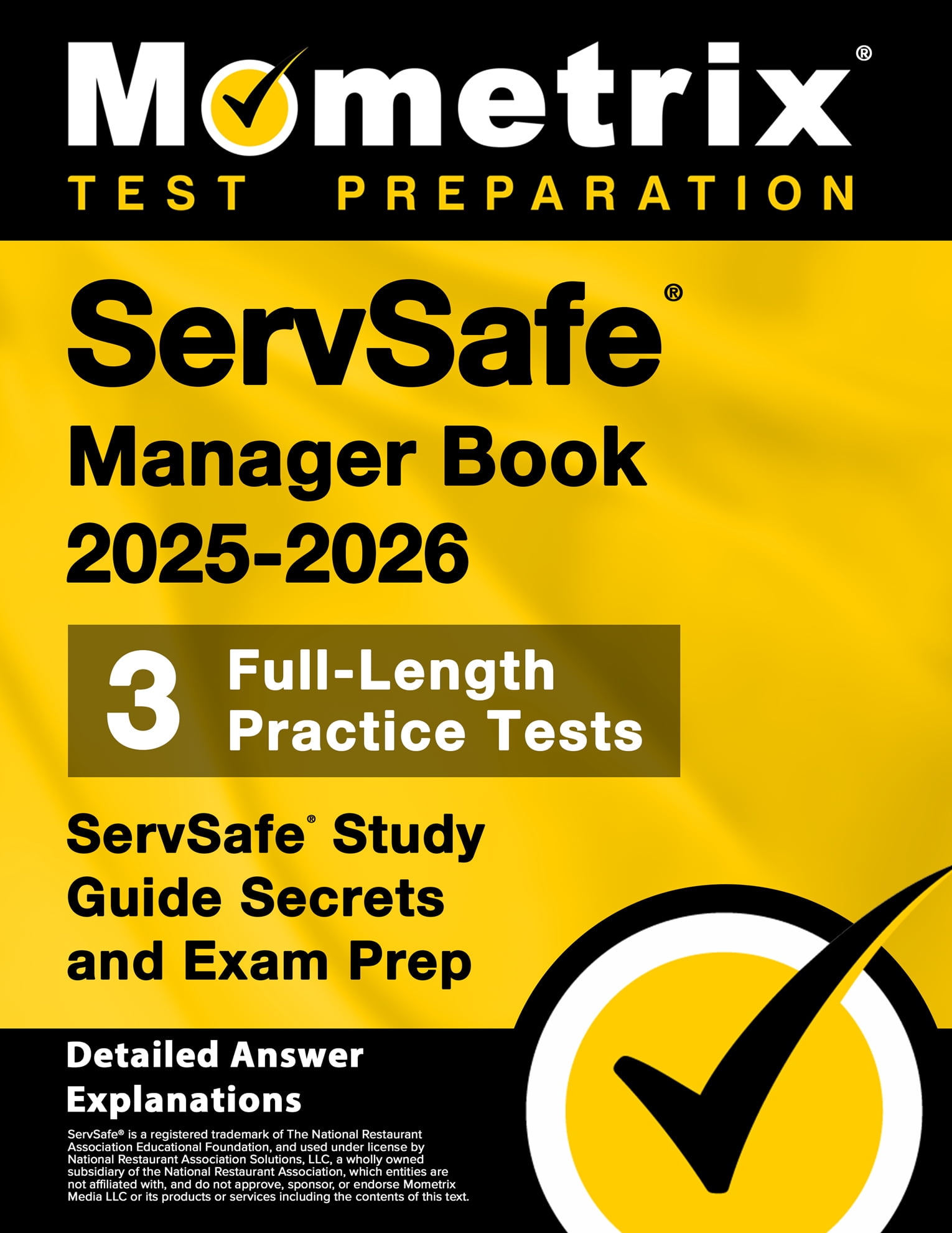 Lydia Morrison ServSafe Manager Book 2024-2025, 2 Practice Tests