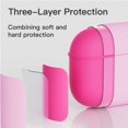 thumbnail image 2 of Funda Protectora Completa VEIRRW para AirPods Pro 3 en Rosa Guijarro, 2 of 7