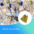 thumbnail image 3 of ZLight 6Pcs Cheerleading Foil Cheer Pom Poms Hand Flower Ball Kids Party Sports Game Football Basketball Stage Performance, 3 of 6