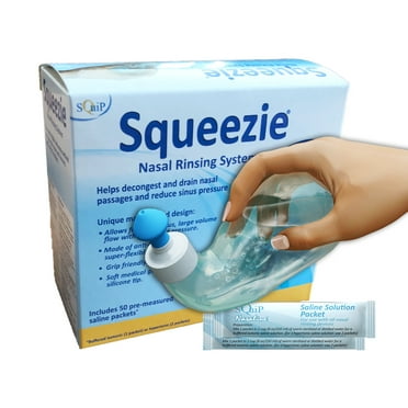 NeilMed Squeezie - Unique Drug-Free Nasal Rinsing System
