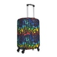 thumbnail image 3 of Picia Magical Mushrooms and Flowers Luggage Protector Cover Thicken Suitcase Protector Cover Fit 18-32 Inch Luggage-Medium, 3 of 9