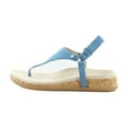 thumbnail image 2 of Vionic Kirra II Women's Sandals Captains Blue Nubuck Leather Size 8 W, 2 of 8