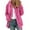 Hot Pink coat for women, variant on Usmixi 2023 Sweatshirt Coat for Women Womens Fuzzy Fluffy Sherpa Coat Open Front Zipper Hoodie Fleece Coat Plus Size Casual Solid Cozy Plush Outwear with Pocket Winter Sweatshirt Coat
