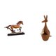 thumbnail image 1 of Figura Decorativa Coleccionable, Estatua Para Decoración De Escritorio, Sala De Estar, Hogar, Animales, Fiestas, Decoración Divertida, Madera Para Estantería O Dormitorio., 1 of 8