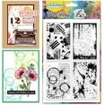 thumbnail image 2 of Stains Grunge Background Clear Stamps Wall Tile Stain Transparent Stamps Silicone Clear Stamp Seals for Scrapbooking Photo Album Decoration 4.3x6.3inch, 2 of 9