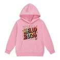 thumbnail image 3 of Fiaer Sweatshirt Hoodies for Teen Girls Boys Trendy Long Sleeve Oversized Sweatshirts Fall Winter Tween Clothes 2026 09-Pink 140, 3 of 5