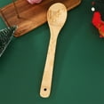 thumbnail image 4 of Christmas Wooden Spoons Wooden Utensil Includes Spatulas & Spoons, Heat-Resistant, Eco-Friendly Kitchen Utensils for Non-Stick Cookware (C), 4 of 6