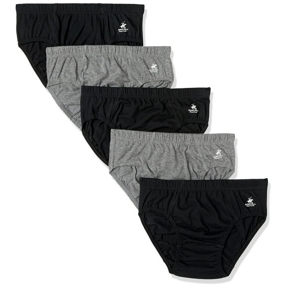 Paquete de 5 Calzoncillos Bóxer de Tiro Bajo Beverly Hills Polo Club Talla Grande