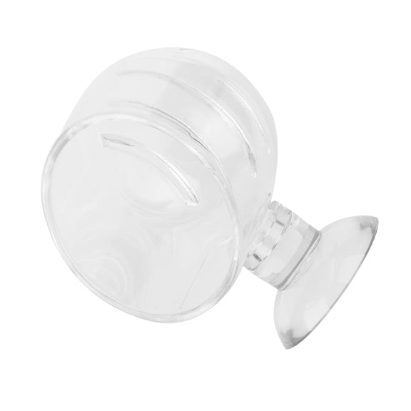 Transparent Aquarium Red Worm Feeder Suction Cup Fish Feeding Container AccessoryAcrylic Crack