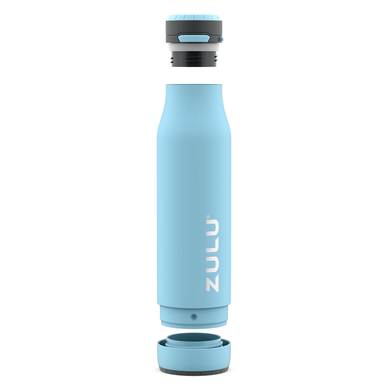 Zulu Flex 12oz Stainless Steel Water Bottle - Blue/Orange