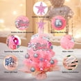 thumbnail image 4 of Árbol de Navidad Noiclub Mini de 60 cm con 50 luces LED y adornos, 4 of 6