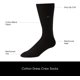 thumbnail image 3 of Pack de 3 calcetines Calvin Klein Dress Crew para hombre, tallas 7-12, 3 of 7