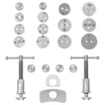thumbnail image 3 of Juego profesional de 22 piezas para retracción de pistones de freno - Herramientas de alta calidad en acero aleado de cromo vanadio para mantenimiento automotriz. Incluye discos de diferentes, 3 of 6