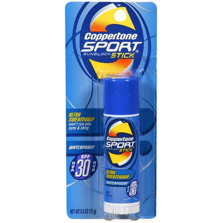 MSD Consumer Care Coppertone Sport Sunblock Stick, 0.6 oz