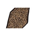 thumbnail image 4 of INSPIRE CHIC Women's Retro Leopard Pleated Rhombus Scarf Neck Scarves Neckerchief Black, 4 of 5