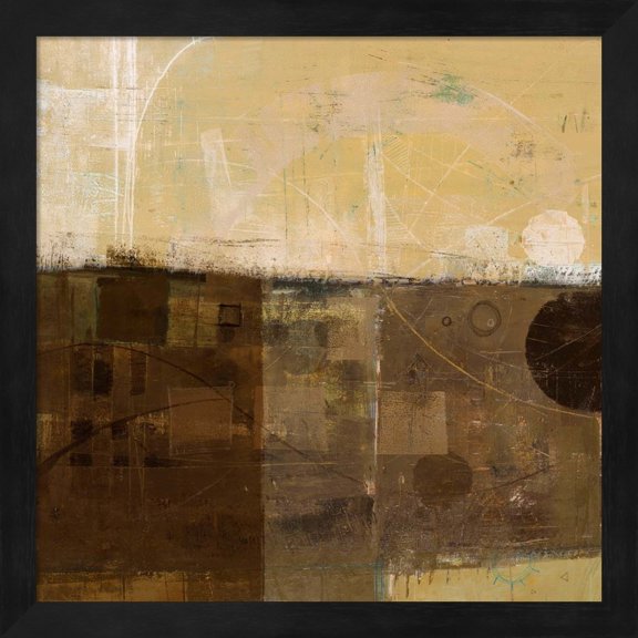 Theory II by Kingsley, Framed Wall Art, 13.25W x 13.25H