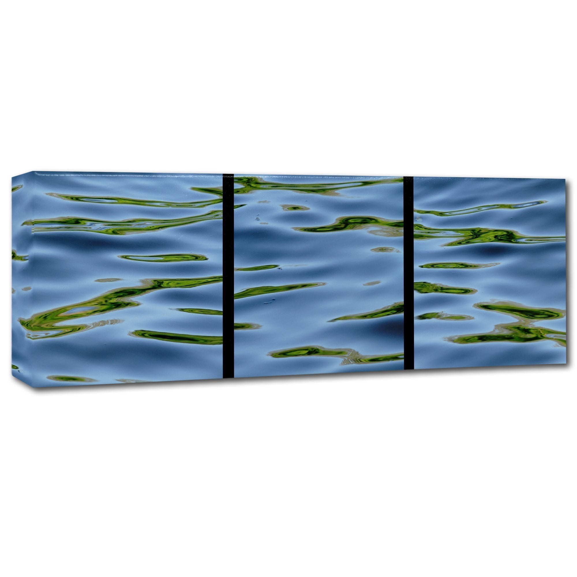 Trademark Fine Art "Water-Triptych" Canvas Art by Gregory O'Hanlon