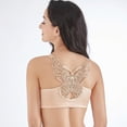 thumbnail image 4 of OUSITAID Women‘s Front Closure Seamless Soft Beautiful Back Push Up Bra, 4 of 5