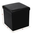 SamyoHome 15 Inches Folding Storage Ottoman, Cube Storage Boxes