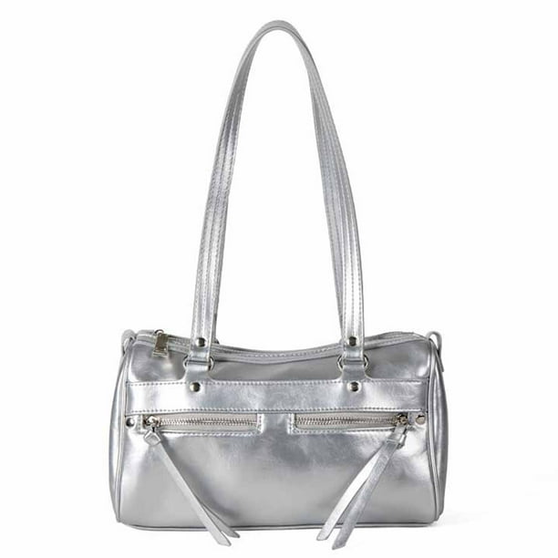 Bolso elegante para mujer, bolso Hobo elegante de cuero PU de gran capacidad para fiesta y vacaciones