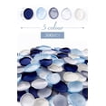 thumbnail image 3 of Serwalin, 500 unidades, pétalos de rosa de seda, mezcla azul marino para bodas, 3 of 9