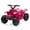 Red, variant on Accreate Kids Ride On ATV, 6V Ride On Car with Led Headlights, Music, Treaded Tires, Rubber Handles, Push-Button Accelerator, forward & Reverse