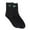 Black, variant on ZHENHONG Stockings for Women Little Dinosaur Cute Fun Casual Mid-length Tube Socks Ladies Socks
