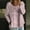 Pink, variant on Cotton Lien Shirts for Women,3/4 Sleeve Button Crewneck T-Shirts 2025 Fall Trendy Floral Printed Basic Tee Tops New Printed Long Sleeved T Shirt Loose Large Size Long Sleeved T Shirt Pink Xxl