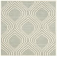 thumbnail image 2 of SAFAVIEH Chatham Shaelyn Geometric Wool Area Rug, Gray/Ivory, 5' x 5' Square, 2 of 10