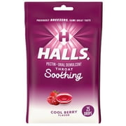 Halls Breezers Cool Berry (Formerly HALLS Breezers) (Pack of 18)