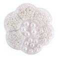 thumbnail image 1 of Perlas de acrílico Perlas sueltas de perlas simuladas para collar Collar de bricolaje blanco Sunnimix Cuentas redondas, 1 of 7