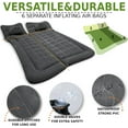 thumbnail image 5 of Zone Tech Inflatable Air Bed Car Mattress with Air Pump, Travel Pillow & Carrying Pouch, 5 of 10