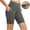 Dark Gray, variant on LOVZFMLL Women's Athletic Workout Shorts High Waisted Butt Lifting Activewear Shorts with Side Pockets and Hidden Pockets Blue L