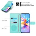 thumbnail image 3 of Leather Case For Samsung Galaxy S25 Plus 5G / Galaxy S24 Plus 5G 6.7",Embossed Totem Wallet With Card Holder,Wristband, Shockproof Kickstand Magnetic Cover,LightGreen, 3 of 6