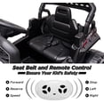 thumbnail image 4 of EastVita Toddler Electric Tram, 4-wheel Drive Ride on Car Truck Driving Remote Control Truck with lighting 2.4G Remote Control MP3 Radio, 4 of 10