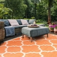 thumbnail image 5 of Safavieh Courtyard Becky Geometric Indoor/Outdoor Area Rug, Terracotta, 9' x 12', 5 of 14