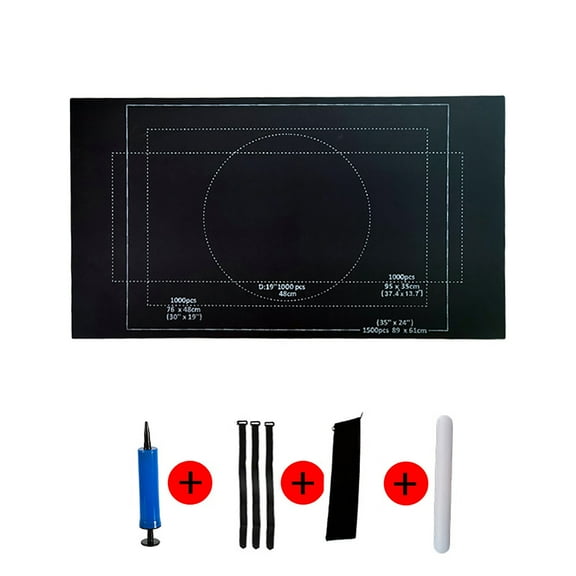LIANGXR 1500//3000pcs Puzzle Saver Pad Roll Mat Home Wall Decors Puzzle Pad Holder