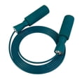 thumbnail image 1 of Cuerda de saltar con alambre de rodamiento, para ejercicios de fitness para adultos y pérdida de peso, con mango de esponja., 1 of 5