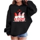 thumbnail image 1 of Sudadera con capucha y estampado de corazón de San Valentín, sudadera de manga larga para niños y niñas, chaqueta para niñas de talla mediana y grande., 1 of 7