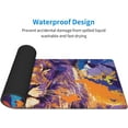 thumbnail image 4 of Watercolor Lion Gaming Mouse Pad XL, Non Slip Rubber Base Mousepad, Stitched Edges Desk Pad, Extended Large Mice Pad,31.5 X 11.8 Inch, 4 of 6