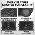 thumbnail image 3 of Minolta MNDM10B 10x25 Night Vision 4K Digital Camera Monocular (Black) Bundle With Cleaning Kit + USB Wall Charger + 32GB MicroSD Memory Card + USB Card Reader- SD/microSD + Memory Card Wallet, 3 of 9