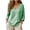 Green, variant on Long Sleeve Shirts for Women Gingham Plaid Tops V Neck Casual Loose Blouse