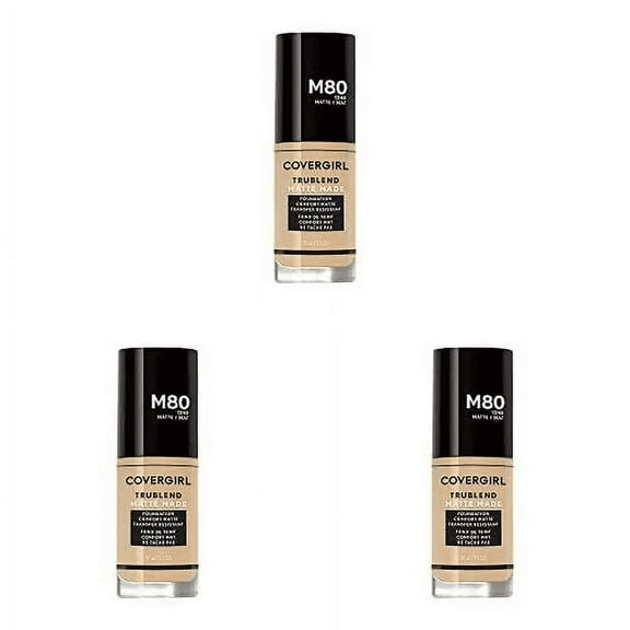 Flawless Finish Guaranteed: Covergirl Trublend Matte Made Liquid Foundation Trio in Captivating Caramel Beige