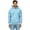 #New Blue, variant on CYiJun Men's Hoodie Casual Drawstring Pullover Fleece Hooded Sweatshirt,Sizes S-5XL