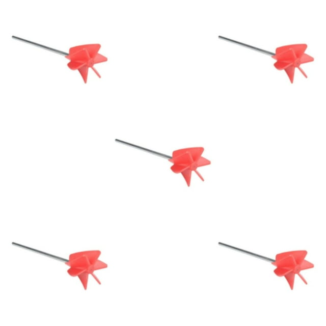 Wweixi Extra Long Drill Attachment For Easy Cement And Paint Mixing Non-deformable Rustproof Paint Mixer Style A 5Set